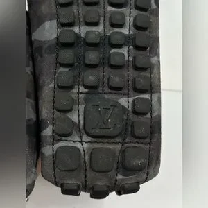 Louis Vuitton | Shoes | Louis Vuitton Gray Suede Camo  display picture 3